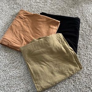 3 bamboo/rayon swaddles